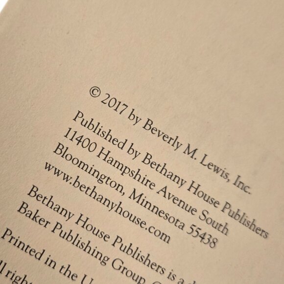 The Ebb Tide By Beverly Lewis Paperback Book Contemporary Fiction Amish - Picture 3 of 11